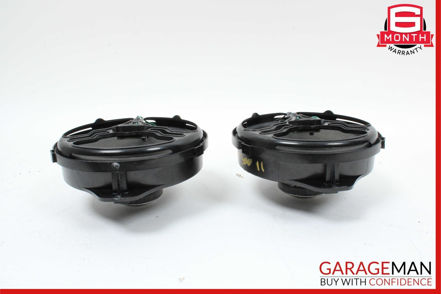08-15 Mercedes X204 GLK350 C300 Rear Right & Left Door Sound Speakers Set of 2