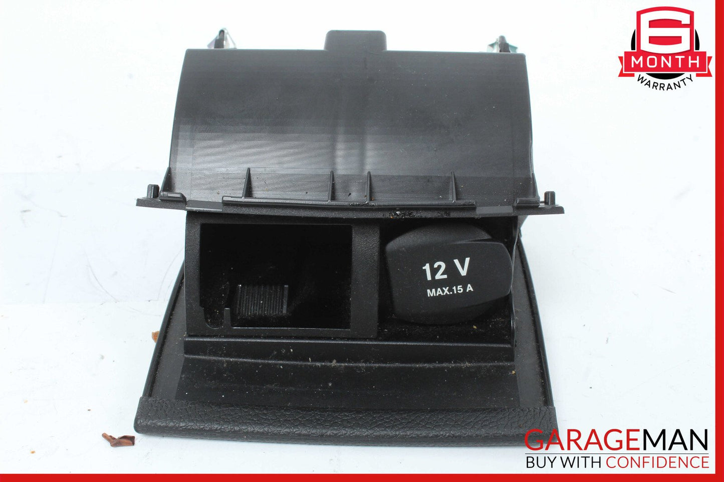 08-17 Mercedes W204 C350 E550 Center Console Ashtray Ash Tray Rear Black OEM
