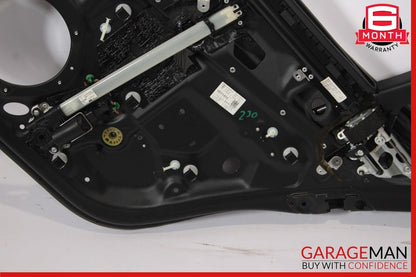 10-16 Porsche Panamera 970 Rear Right Side Door Window Regulator Carrier Assy