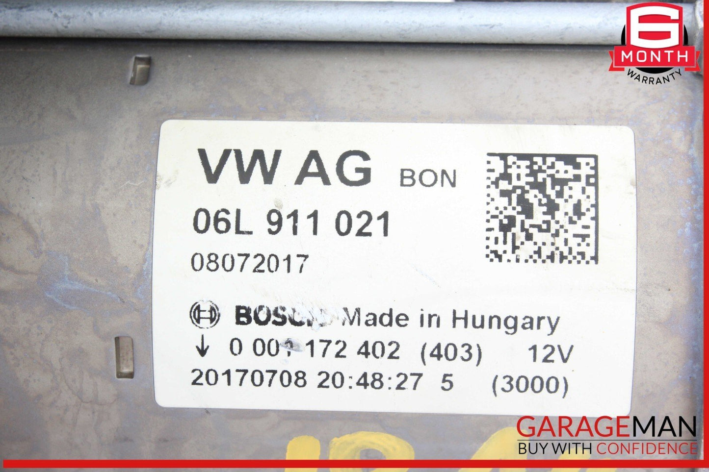 17-20 Audi A4 Allroad Engine Starter Motor Bosch 06L911021 OEM