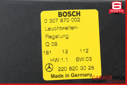 00-06 Mercedes W220 S55 S500 Headlight Head Lamp Control Module Unit OEM