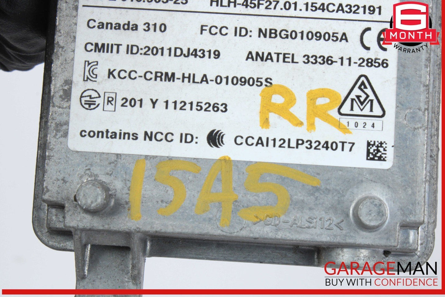 13-17 Audi A5 A4 S4 Q5 Rear Side Blind Spot Radar Sensor Module 8T0907568B OEM