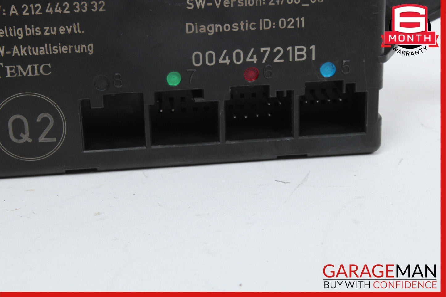 08-18 Mercedes W204 C300 C350 E550 Rear Right Side Door Control Module Unit OEM