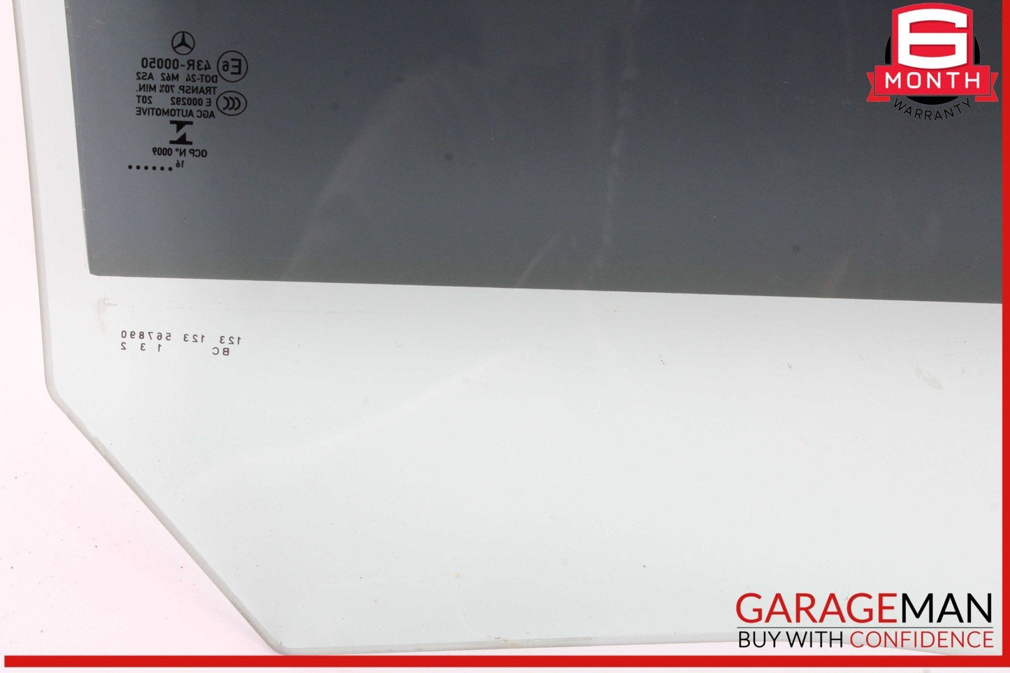 14-18 Mercedes W117 CLA250 Rear Left Driver Side Door Window Glass OEM