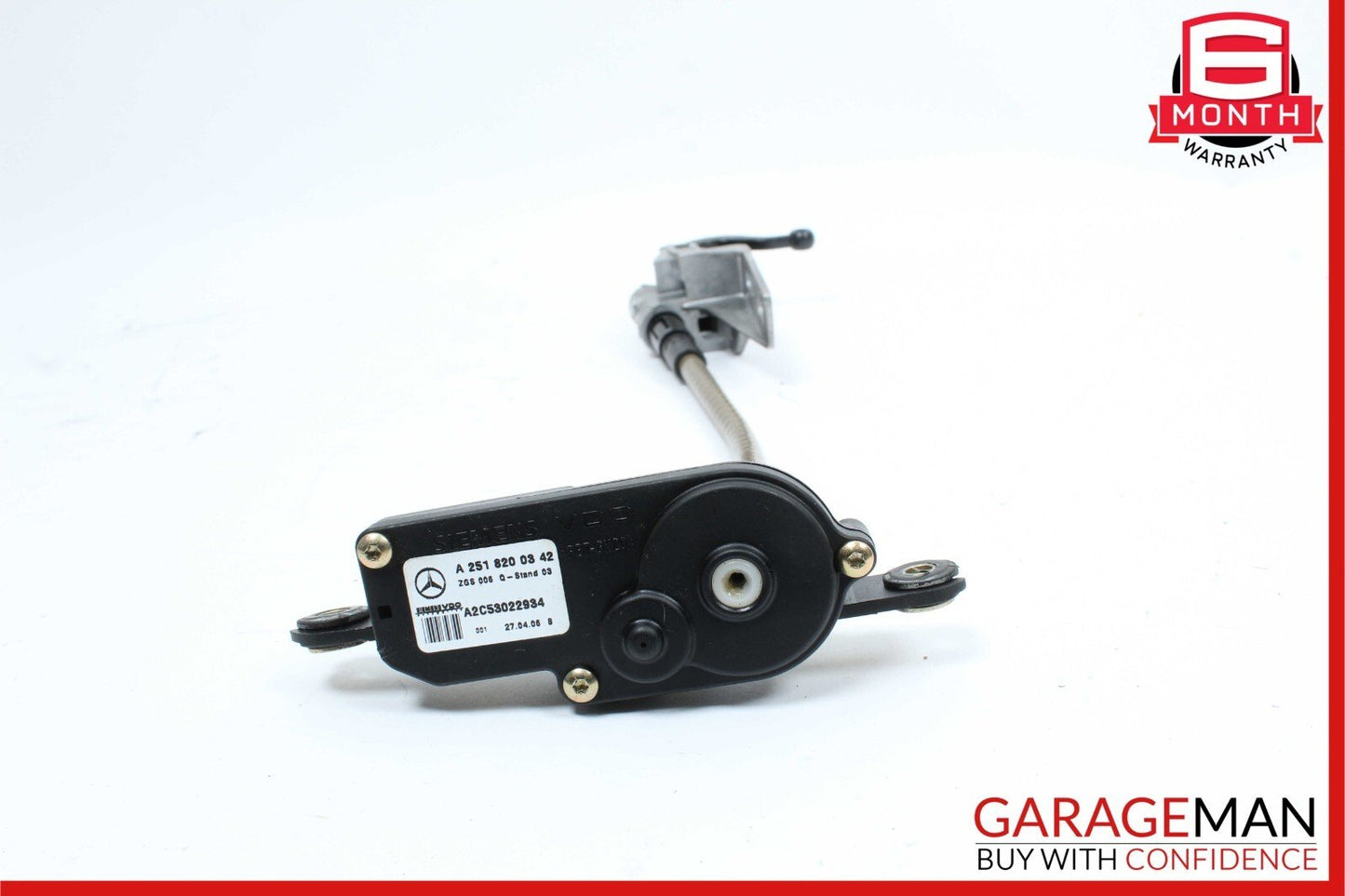 06-12 Mercedes GL500 GL450 ML350 Rear Right Quarter Window Regulator Motor OEM