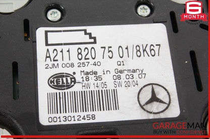 03-11 Mercedes W219 CLS500 E350 Rear Overhead Dome Light Beige 2118207501 OEM