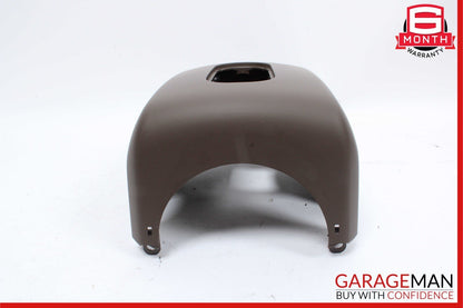 11-18 Porsche Cayenne 958 S Steering Column Lower Trim Cover Panel Brown OEM