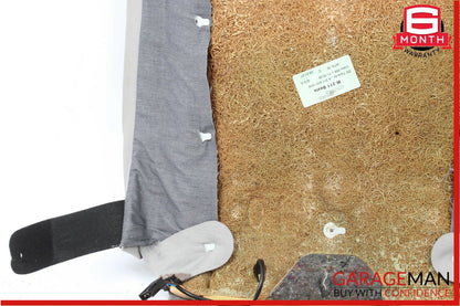 07-09 Mercedes W211 E350 Front Left / Right Top Upper Seat Cushion Cover Gray