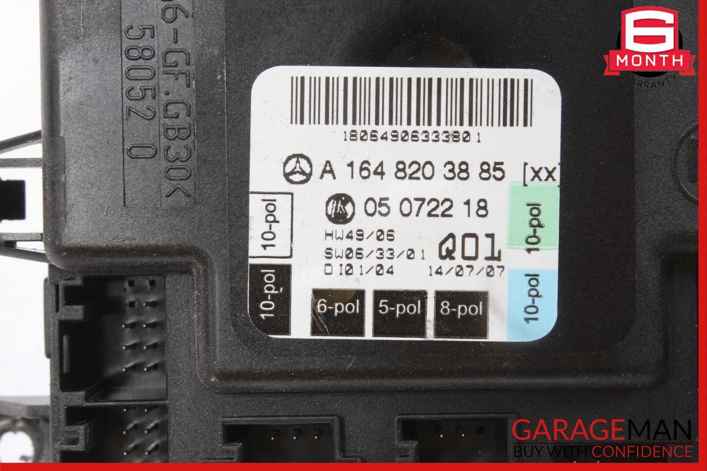 06-10 Mercedes R350 GL450 GL550 Front Right Passenger Door Control Module Unit