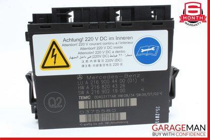 10-14 Mercedes W211 S65 AMG Front Left or Right Seat Contour Control Module OEM