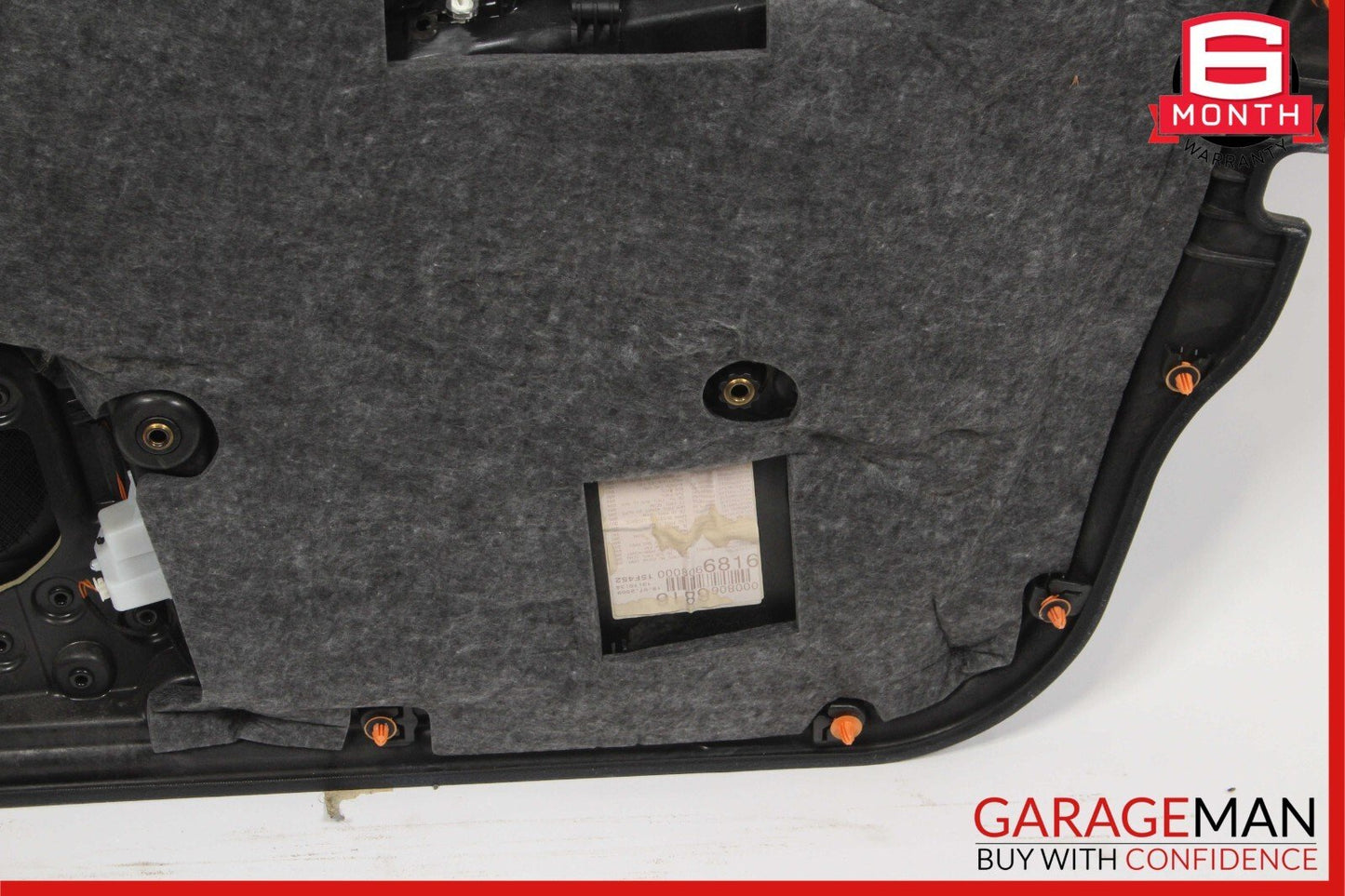 10-13 Mercedes W212 E500 E350 Front Left Interior Door Panel Cover Assembly Grey