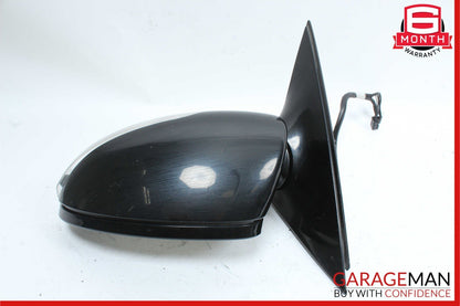 07-09 Mercedes W221 S550 S600 Front Left Side Mirror Door Rear View Black OEM