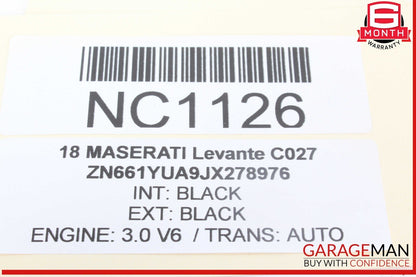 17-22 Maserati Levante M161 Ghibli M157 Push Start Ignition Button OEM
