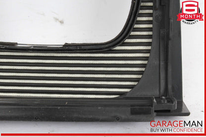 98-02 Mercedes W210 E320 4MATIC Steering Column Trim Cover Panel Black OEM