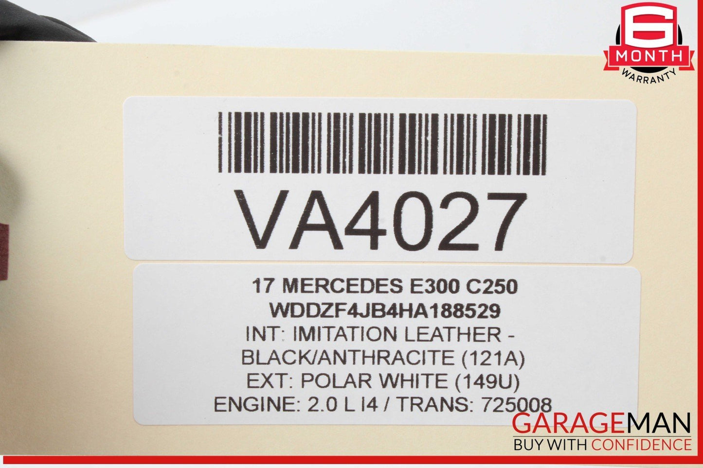 17-19 Mercedes W213 E300 Sun Roof Window Glass Motor 2139006702 OEM