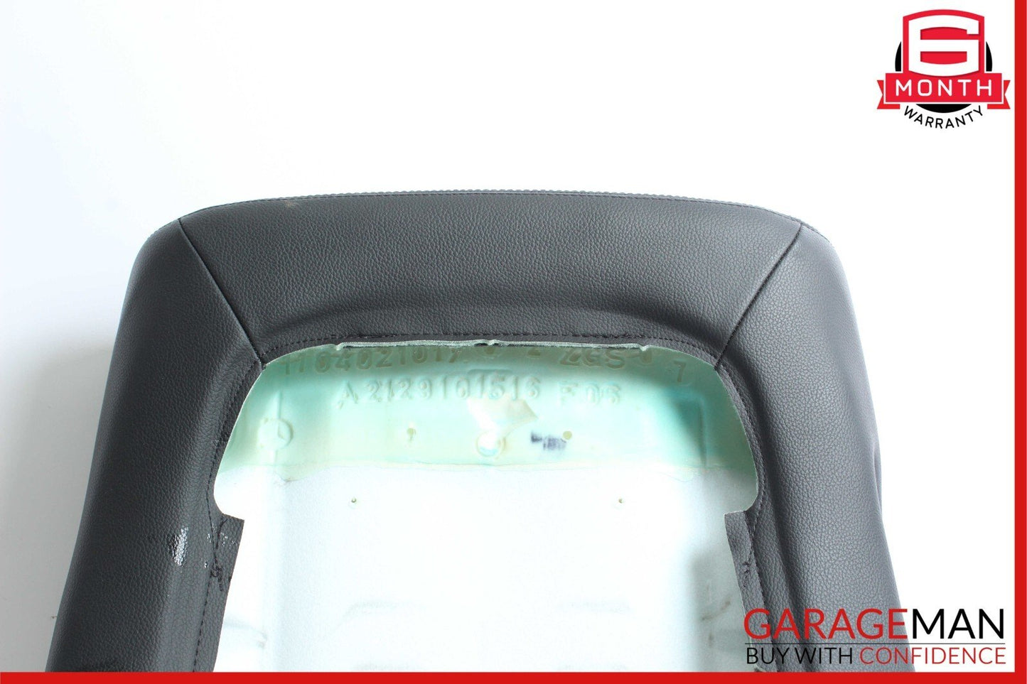 10-16 Mercedes W212 E350 E400 Front Right Top Upper Seat Cushion Black OEM