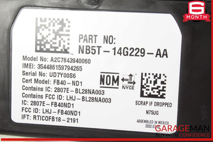 20-24 Lincoln Aviator Telematics Communication Control Module Unit NB5T14G229AA