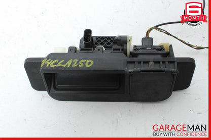14-18 Mercedes W117 CLA250 Rear Trunk Tailgate Release Open Handle w/ Camera OEM