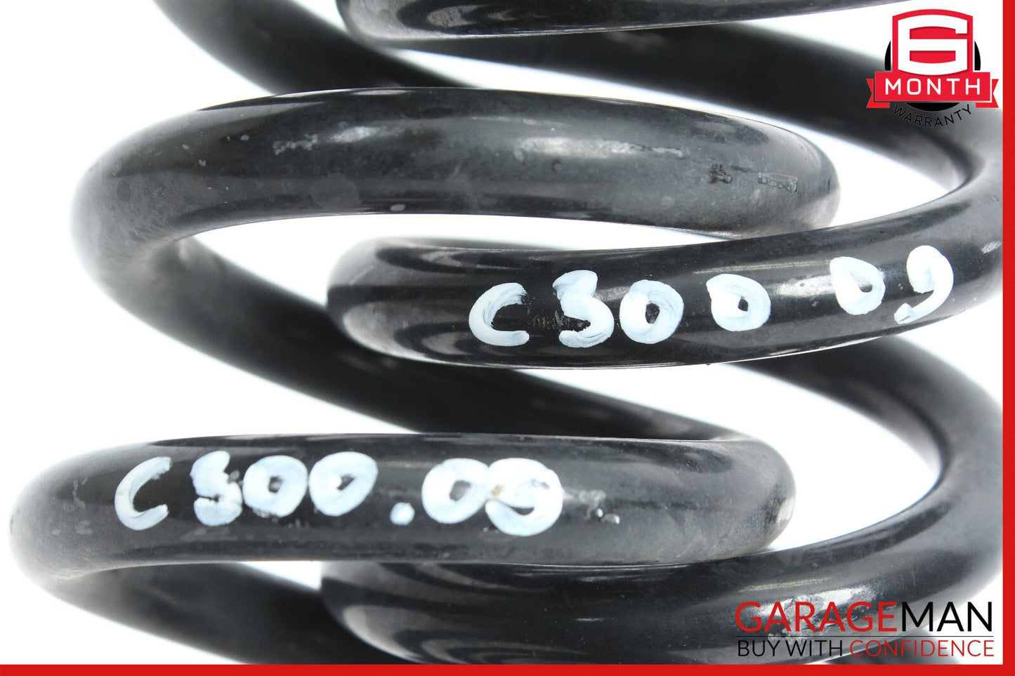 08-14 Mercedes W204 C300 C350 Rear Shock Strut Coil Spring Set of 2 OEM