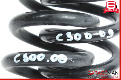 08-14 Mercedes W204 C300 C350 Rear Shock Strut Coil Spring Set of 2 OEM