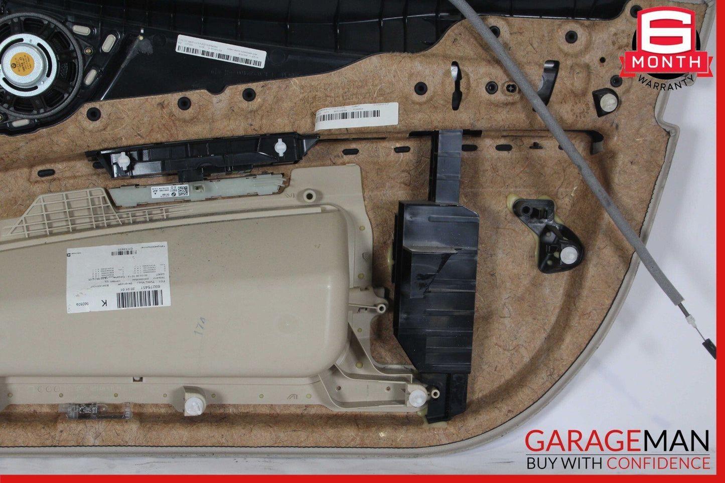 09-15 BMW 750I 750LI F01 F02 Front Left Driver Side Interior Door Panel Assy
