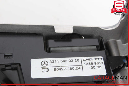 03-06 Mercedes W211 E55 AMG Gear Shift Shifter Bezel Trim Wood OEM