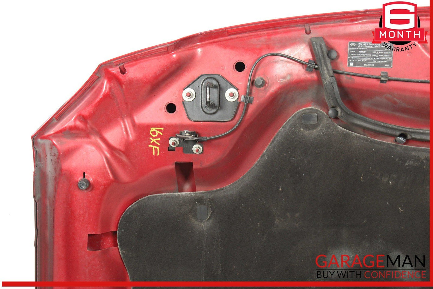 16-20 Jaguar XF Front Hood Bonnet Cover Panel Assembly OEM