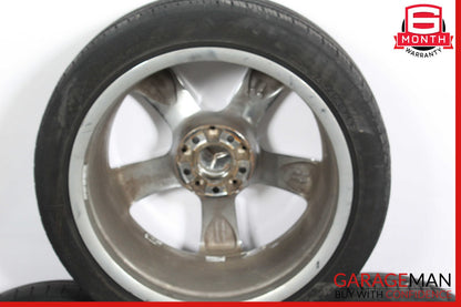 12-18 Mercedes W218 CLS550 8.5 x R18 18" Complete Wheel Tire Rim Set of 4 Pc OEM