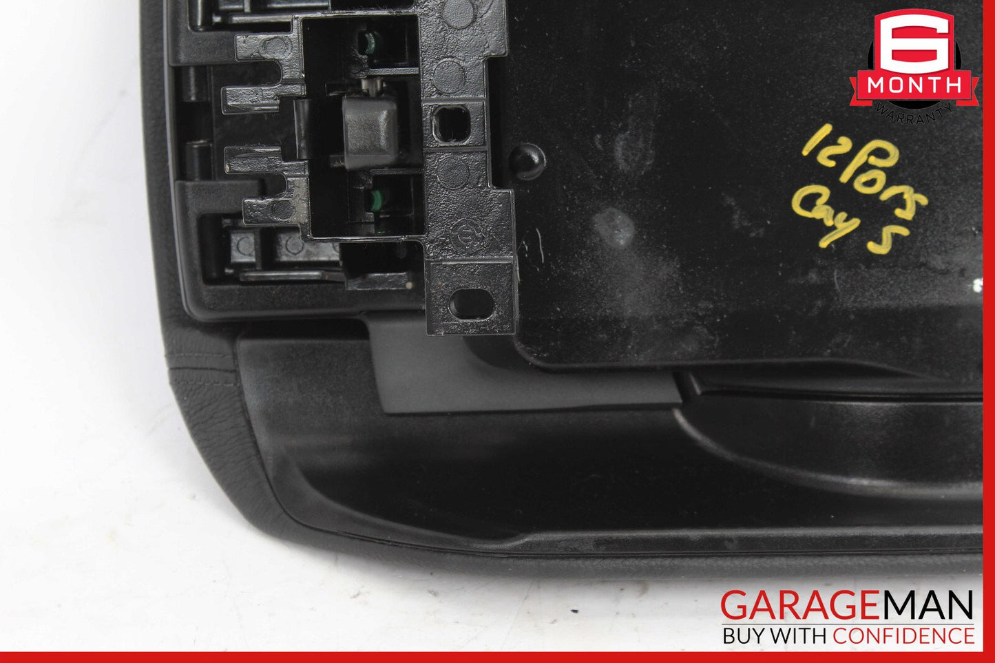 11-14 Porsche Cayenne 958 Center Console Arm Rest Armrest Cover Black OEM