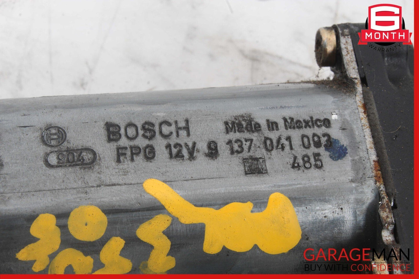 98-05 Mercedes W163 ML350 ML500 Rear Right Side Door Window Regulator Motor OEM
