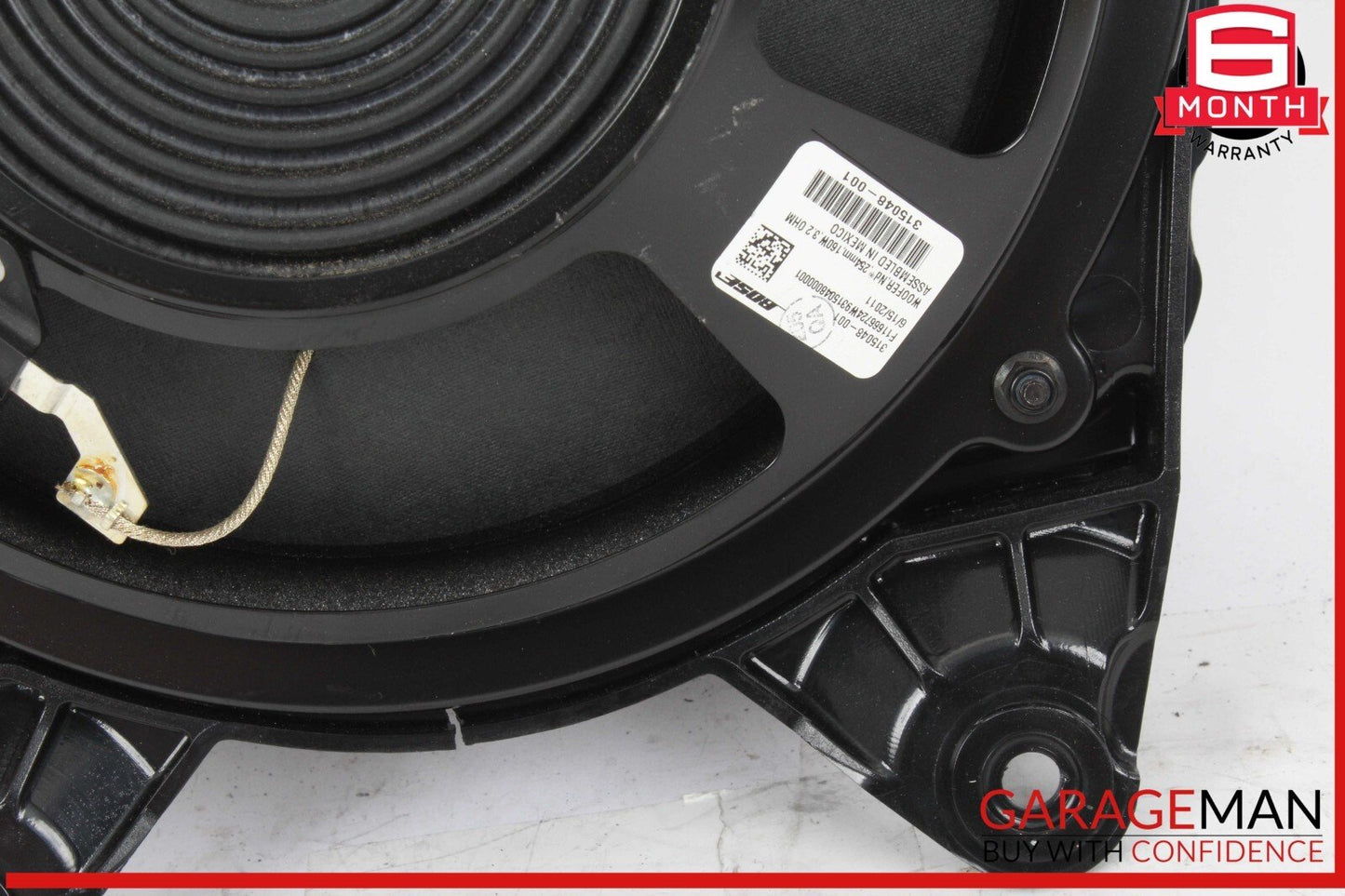 11-18 Audi A8 Quattro Rear Center Deck Speaker Woofer Bose OEM