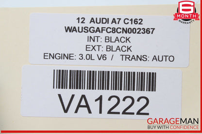 12-18 Audi A7 Rear Left Driver Side Lane Change Assist Blind Spot Module OEM