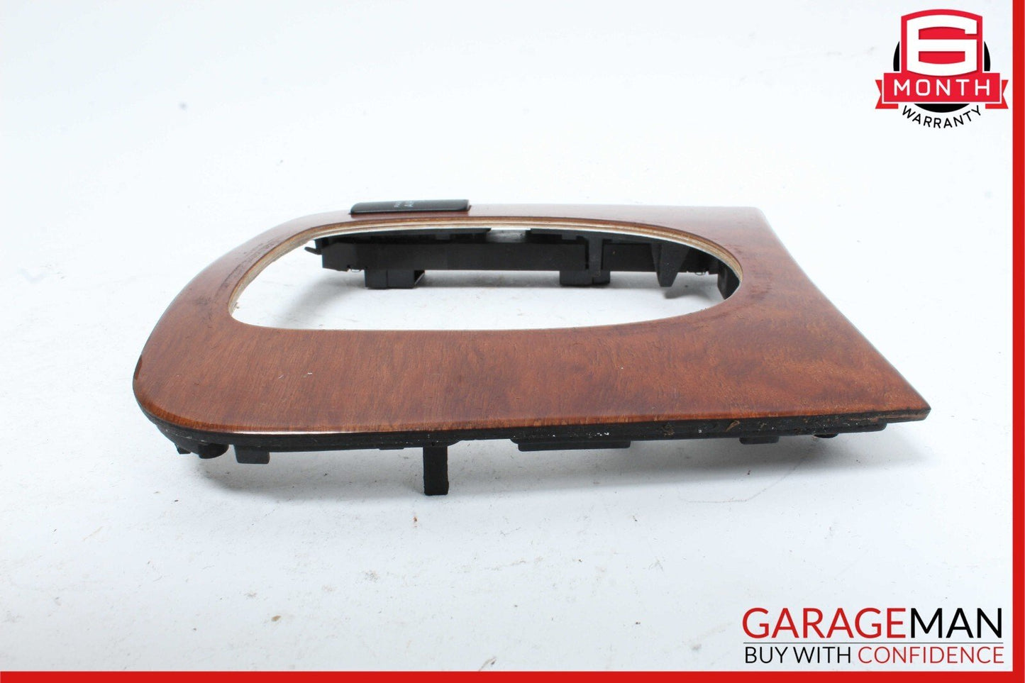 03-06 Mercedes W220 S430 S500 Center Console Shifter Bezel Trim Wood OEM