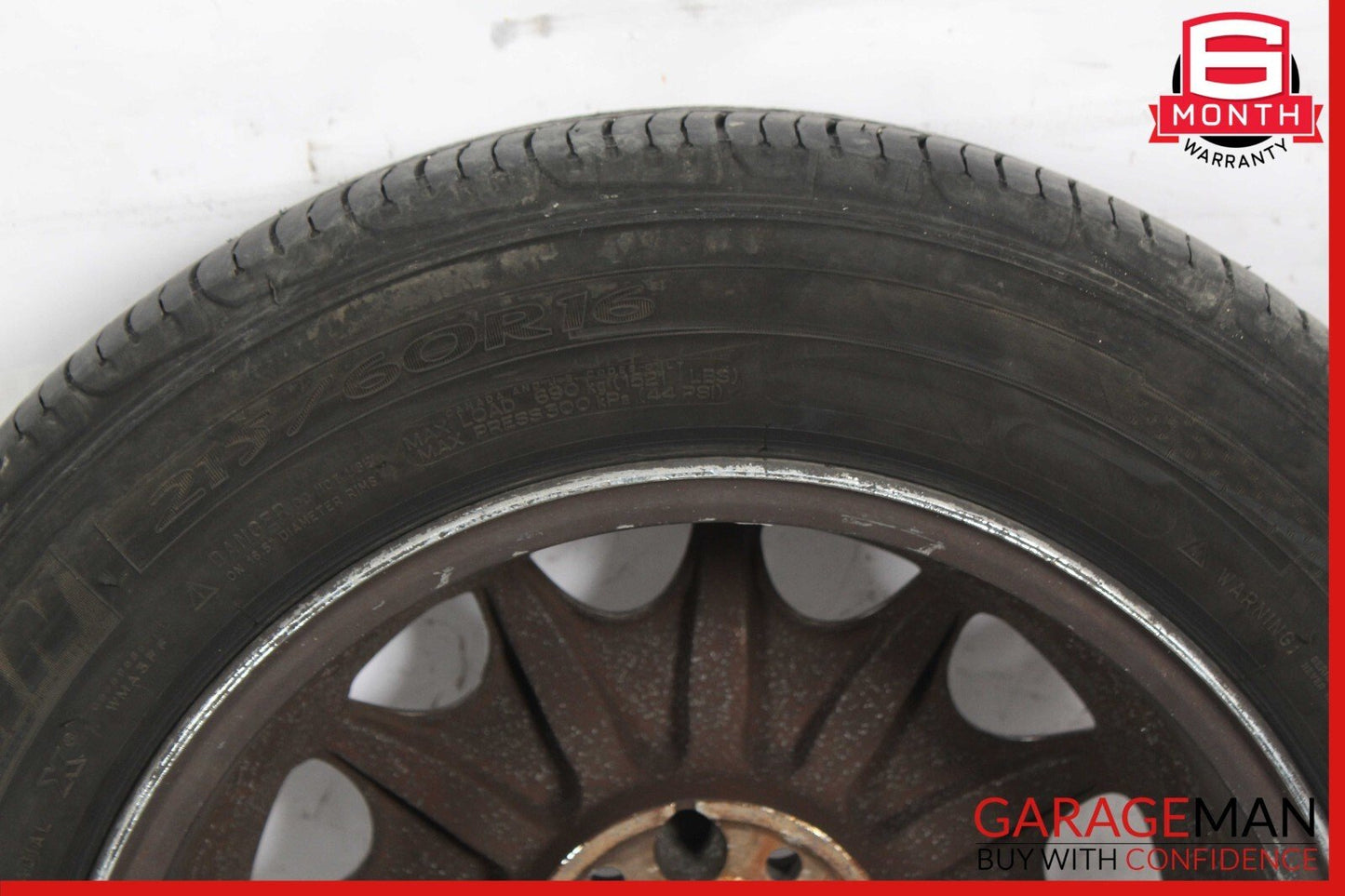 90-02 Mercedes R129 SL320 SL500 SL600 8 x 16 R16 Wheel Tire Rim Chrome OEM
