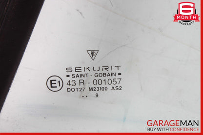 99-05 Porsche Carrera 911 996 Rear Left Quarter Window Glass OEM