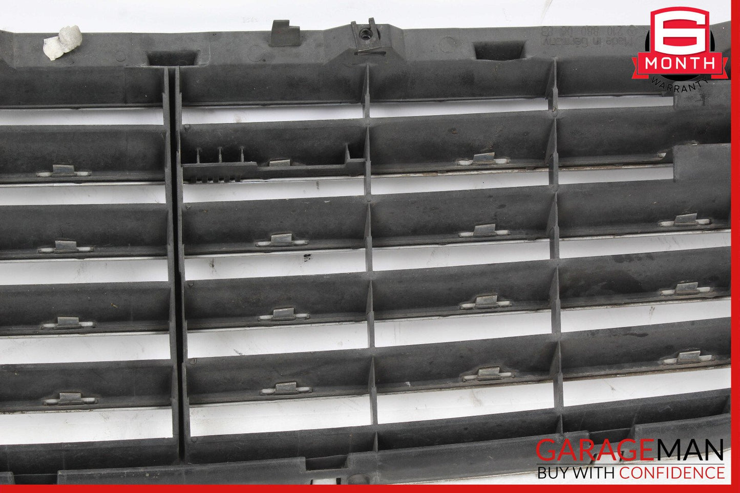 00-03 Mercedes W210 E320 E55 AMG Front Hood Radiator Trim Cover Grille Chrome