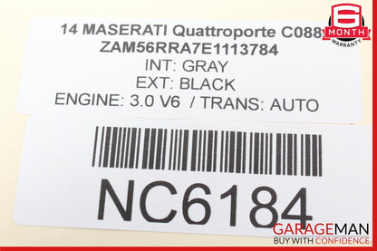 14-17 Maserati Quattroporte Ghibli Key Less Entry Antenna Control Module Unit