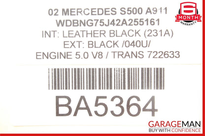 08-14 Mercedes W204 C250 C300 Rear Trunk Lid Tailgate Release Open Handle OEM