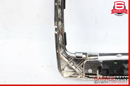 08-14 Mercedes C250 GLK350 E350 Center Console Shift Shifter Bezel Trim Silver
