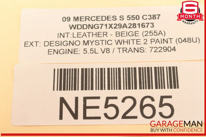 07-14 Mercedes W221 S550 S400 Electronic Parking Button Switch 2215401445 OEM