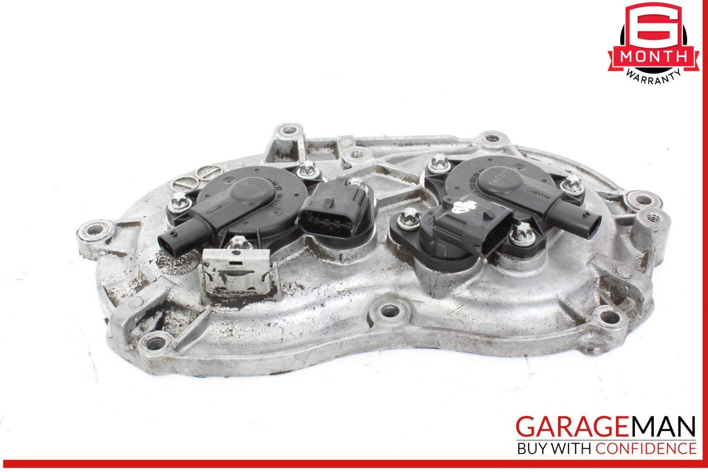 05-13 Mercedes W164 ML350 E350 Front Right Engine Timing Chain Cover Plate OEM