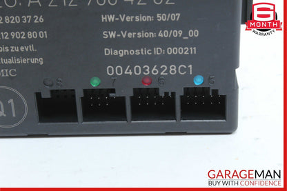 08-18 Mercedes W204 C300 SLK350 E400 Front Left Side Door Control Module OEM