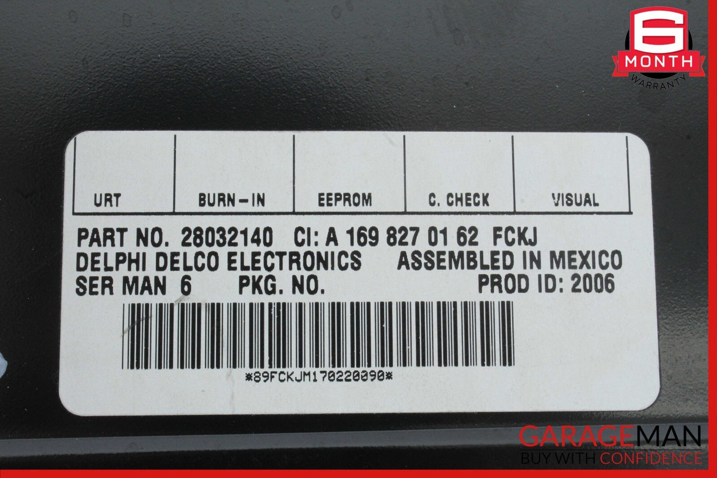 03-09 Mercedes W211 E350 E63 AMG Sirius Satellite Radio Receiver Module Unit