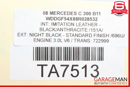 06-13 Mercedes W204 C300 Engine Oil Separator Cover 2720160134 OEM