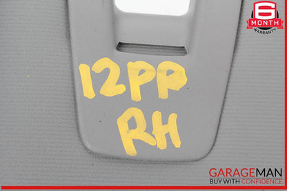 10-16 Porsche Panamera 970 Front Right Side Sunvisor Sun Visor Gray OEM