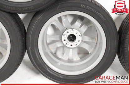 15-18 Mercedes W205 C300 Complete Wheel Tire Rim Set of 4 Pc 7Jx17H2 ET48.5 OEM