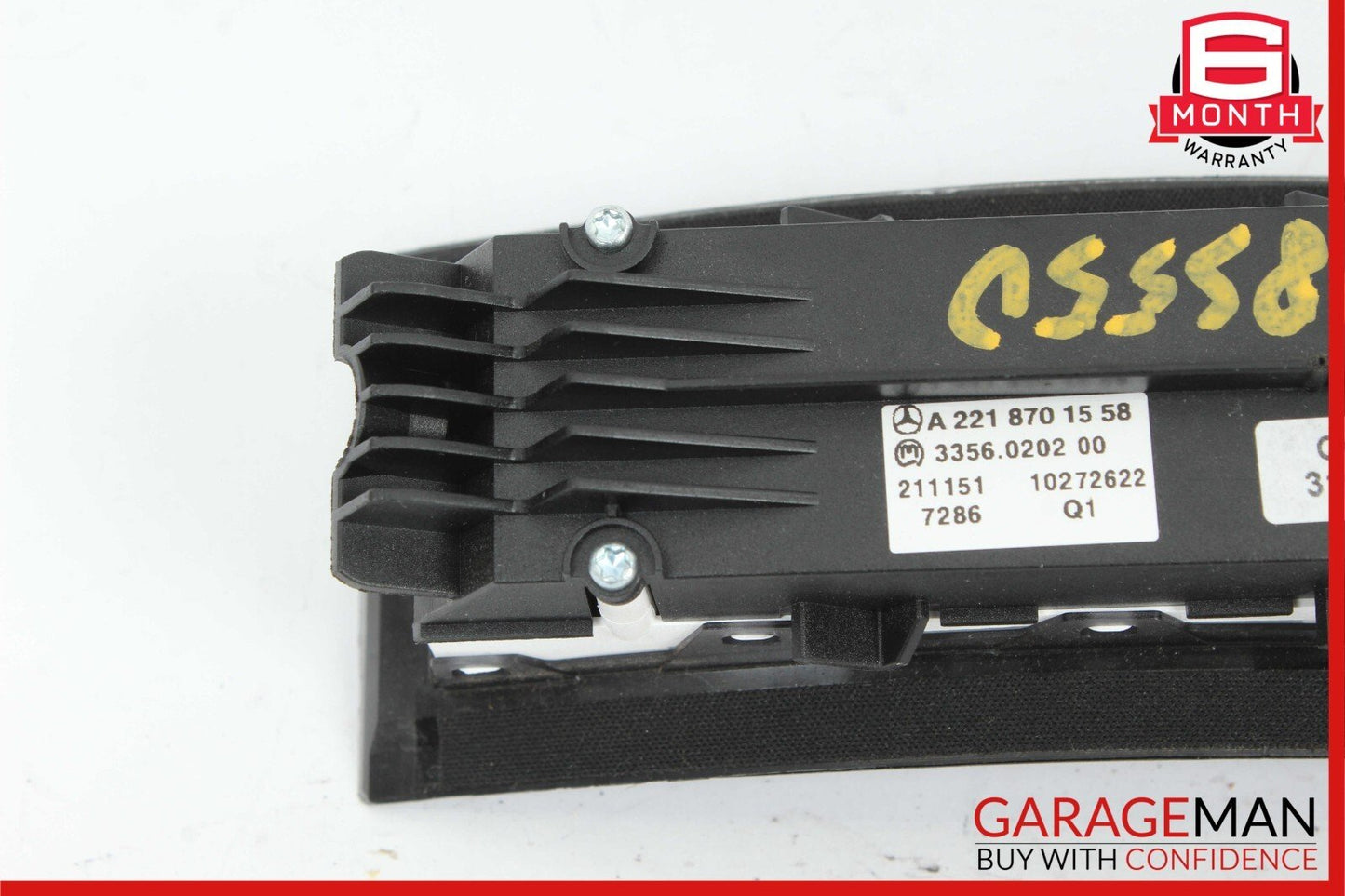 07-14 Mercedes W221 S550 CL600 Dashboard Dash Control Switch Panel Trim Assy