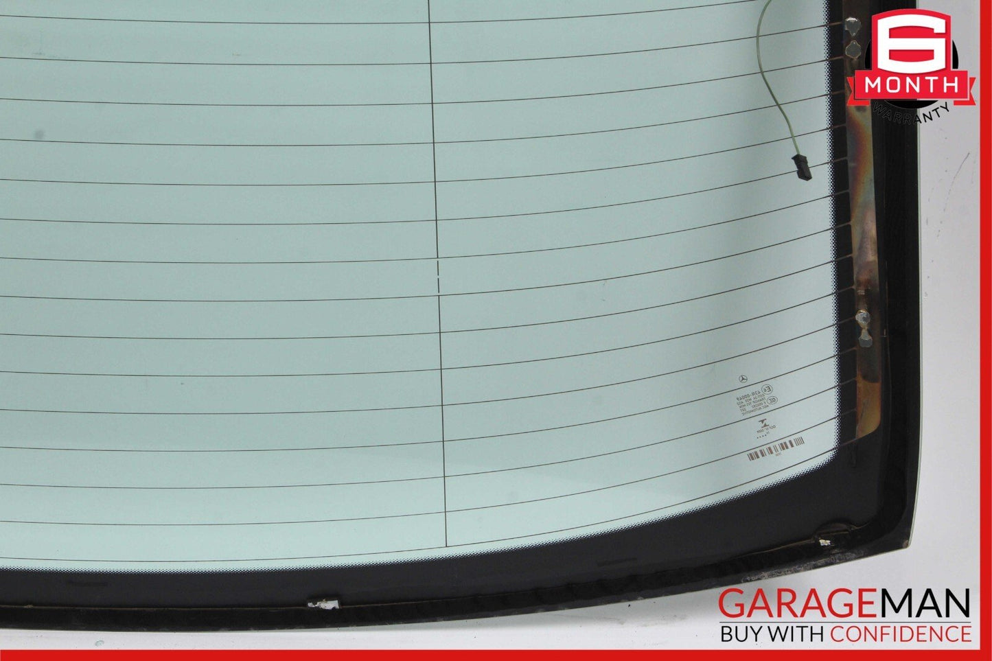 10-17 Mercedes W204 C250 E400 Coupe Rear Back Windshield Window Glass Panel