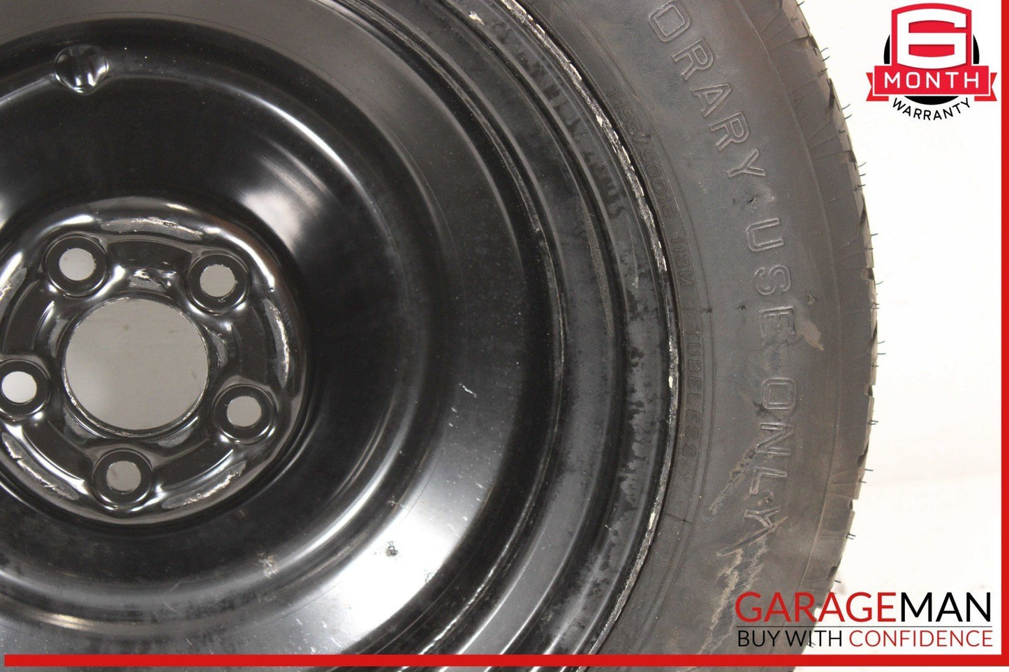 98-05 Mercedes W163 ML320 ML430 ML55 Emergency Spare Tire Wheel Donut Rim OEM