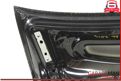 12-18 Audi A6 Rear Trunk Lid Deck Shell Panel Black OEM